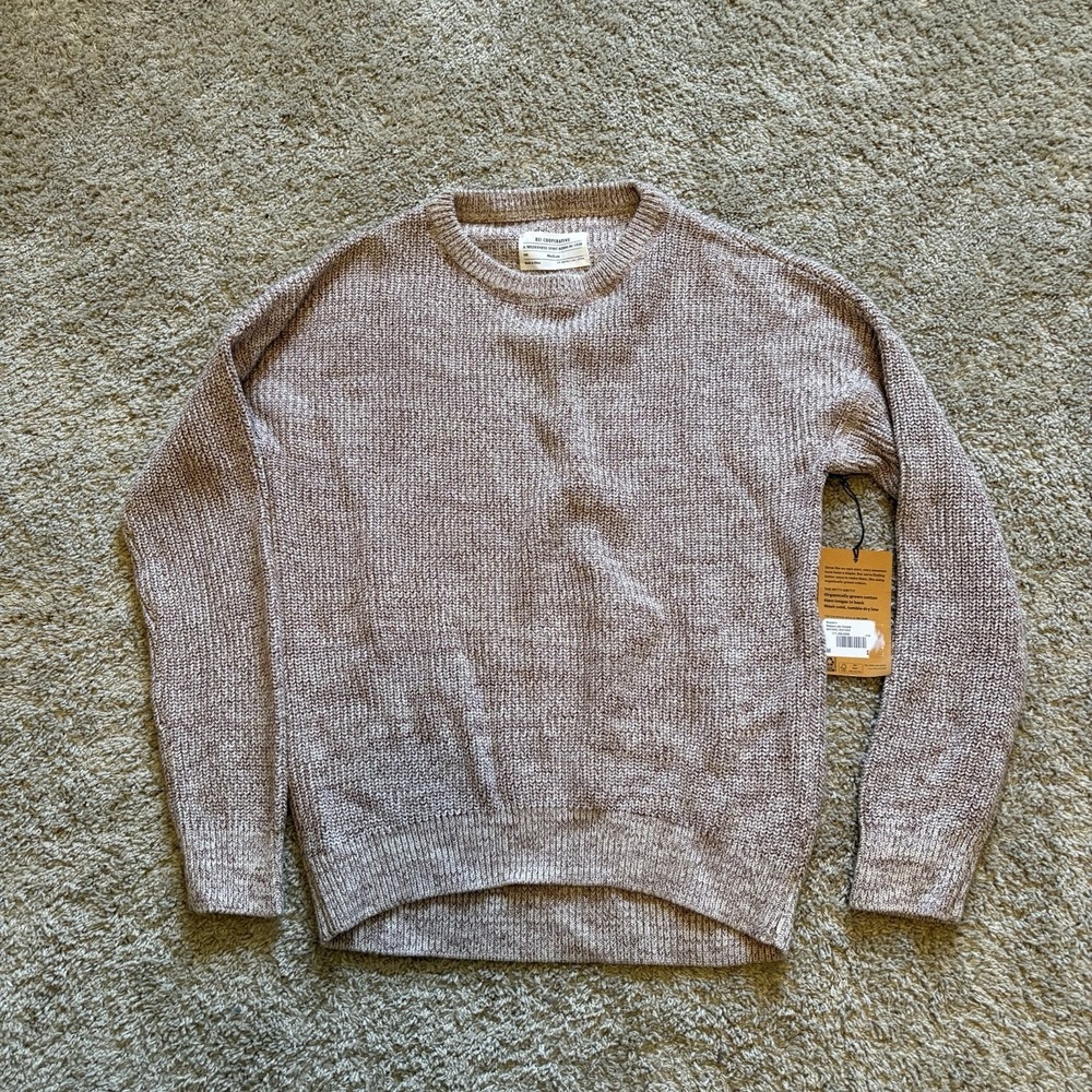 Rei Cooperative Heritage Wallace Lake Waffle Lined Sweater Women's Med NWT‎